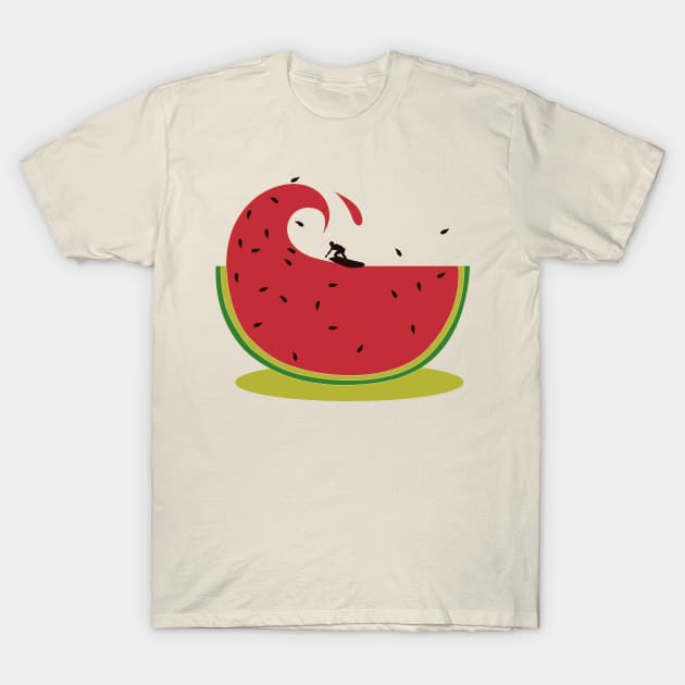 Melon splash T-Shirt by bandy